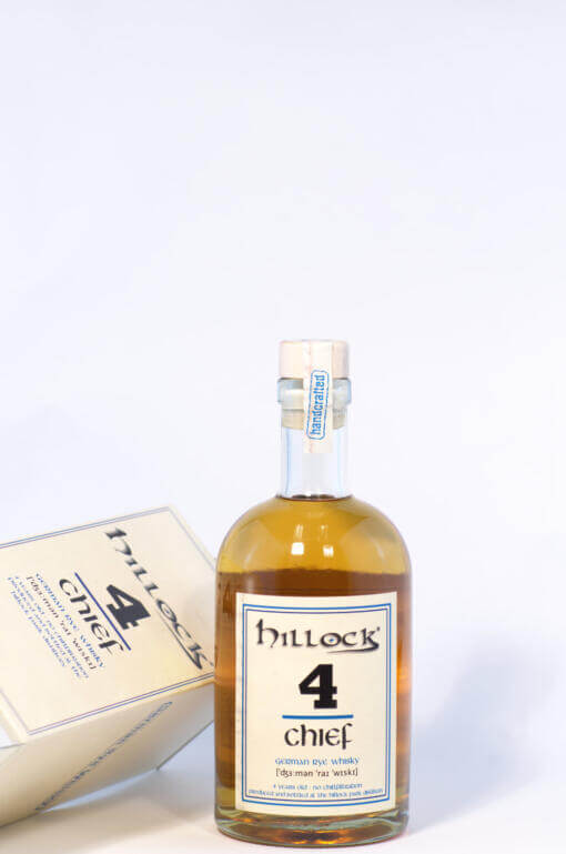 Hillock 4 chief German Rye Whisky Bild
