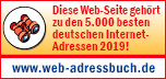 Auszeichnungsbanner "Das Web-Adressbuch für Deutschland 2018"