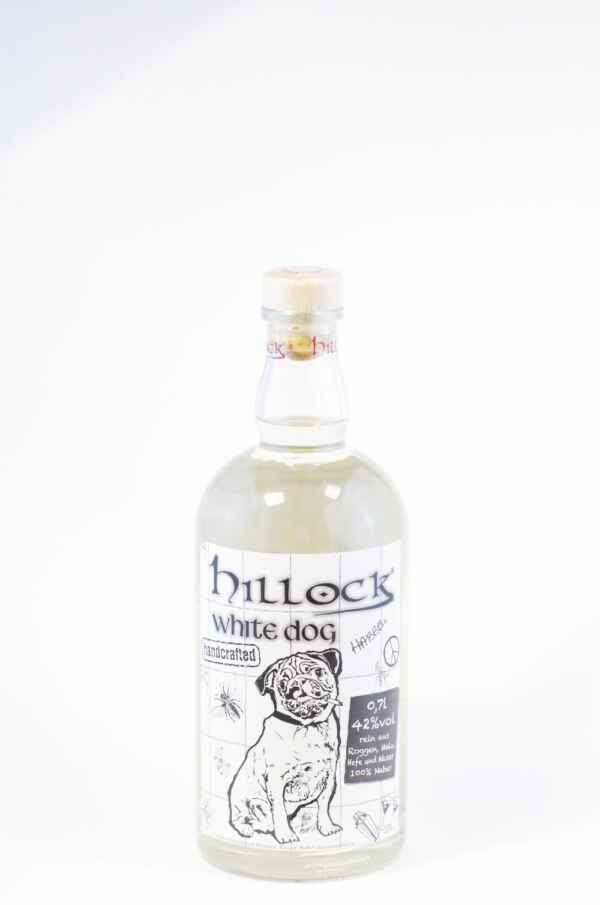 Hillock White Dog Bild