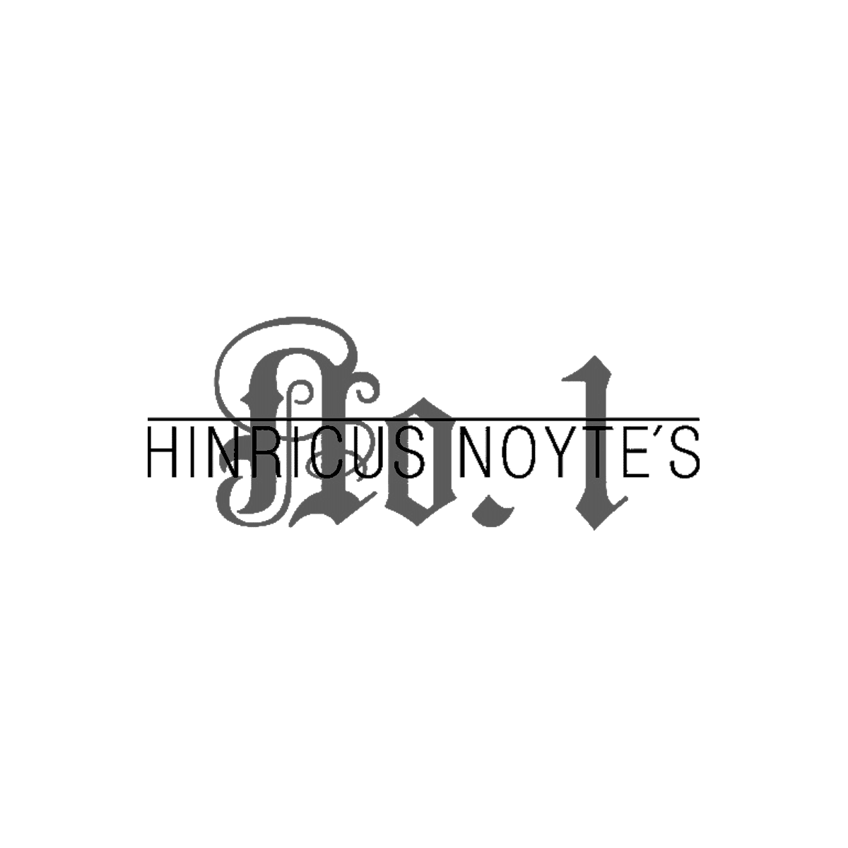 Hinricus Noyte's No 1 Logo