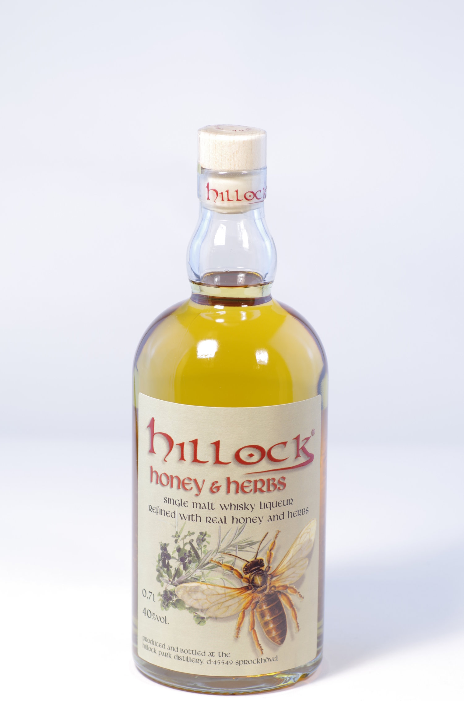 Hillock Honey + Herbs Whiskylikör