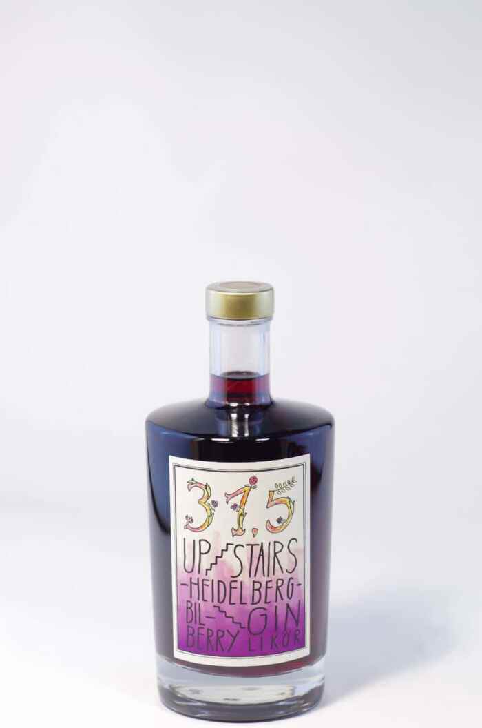 315 Upstairs Bilberry Gin Bild