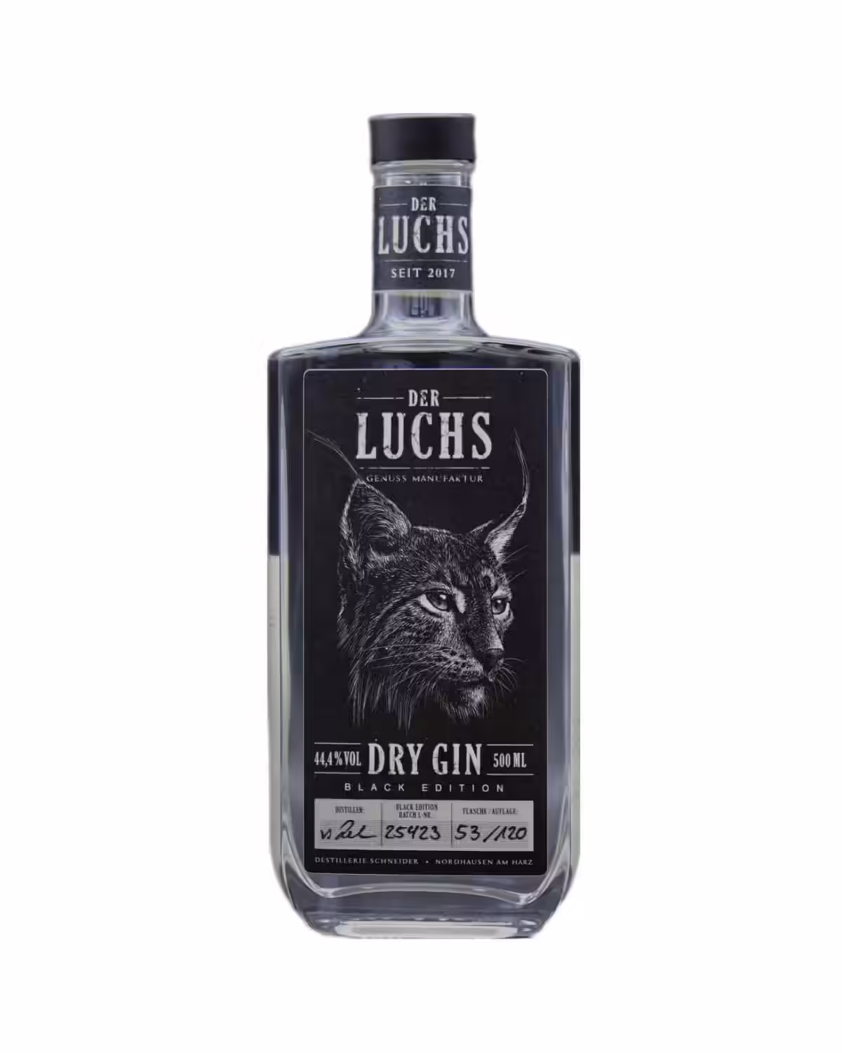 Der Luchs Gin Black Edition