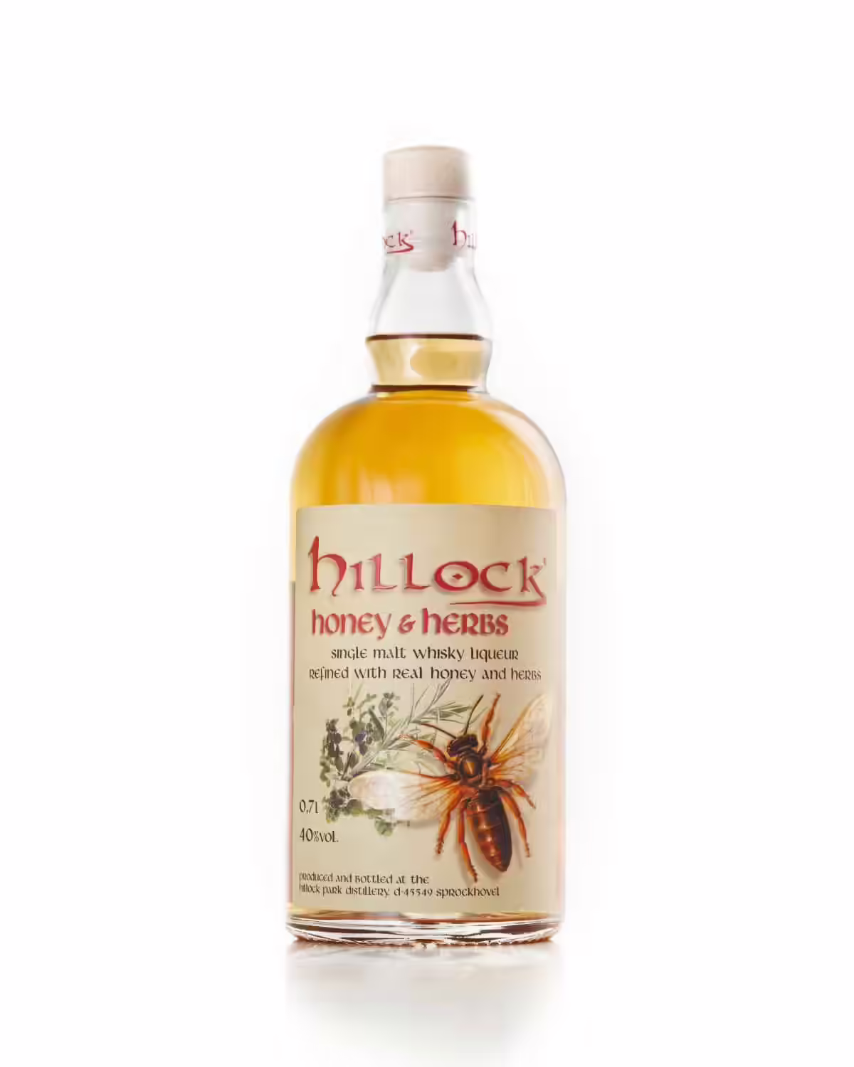 Hillock Honey + Herbs Whiskylikör