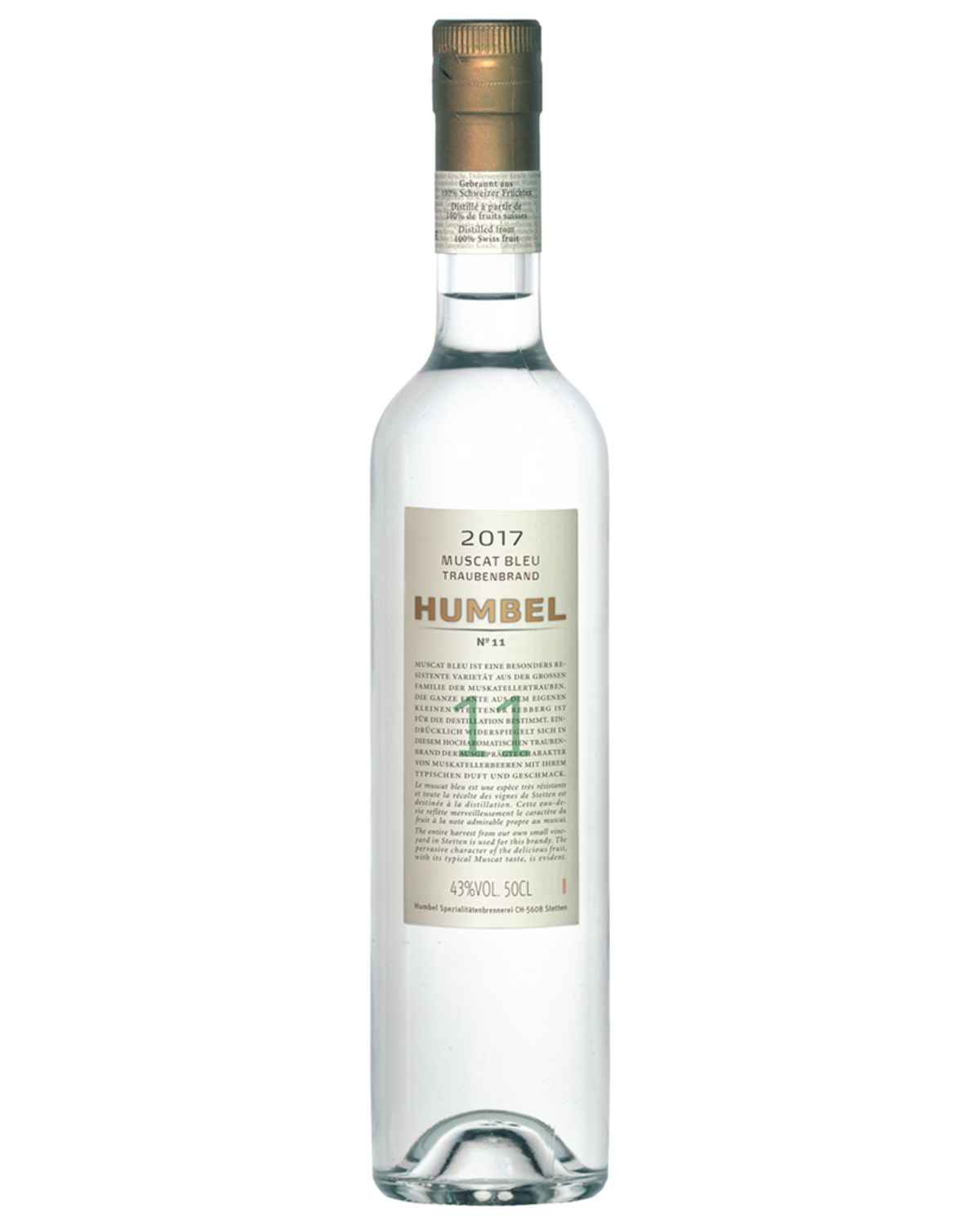 Humbel Muscat Bleu Traubenbrand