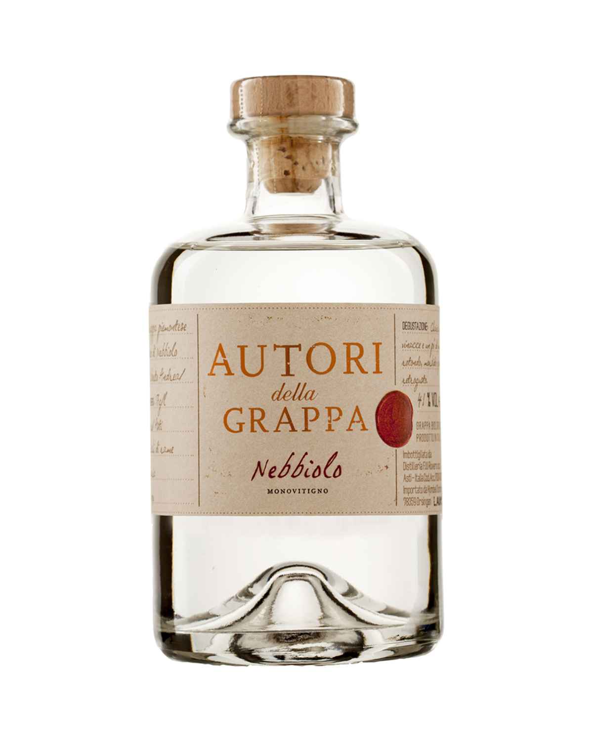 Autori della Grappa Nebbiolo