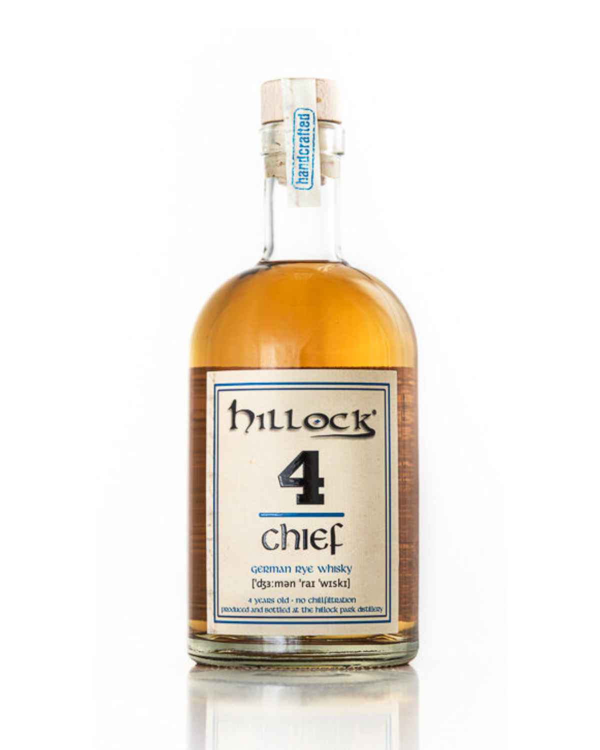 Hillock 4 Chief  Rye Whisky