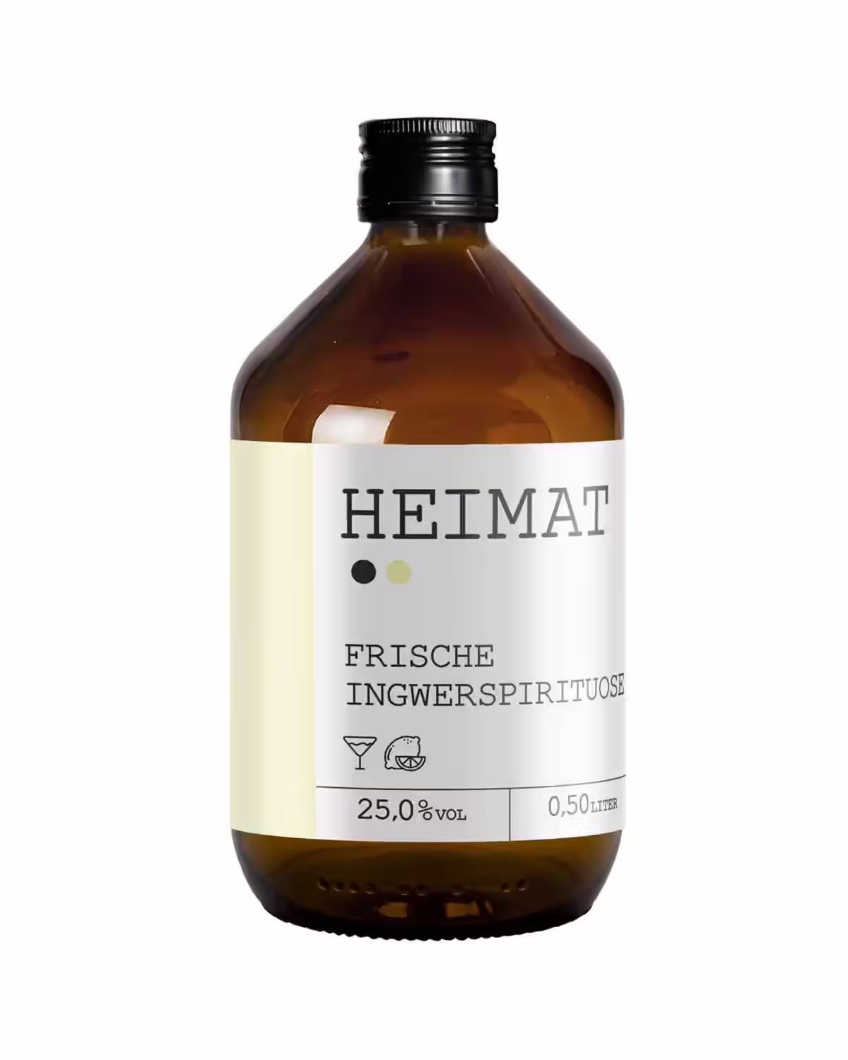 Heimat Frische Ingwerspirituose