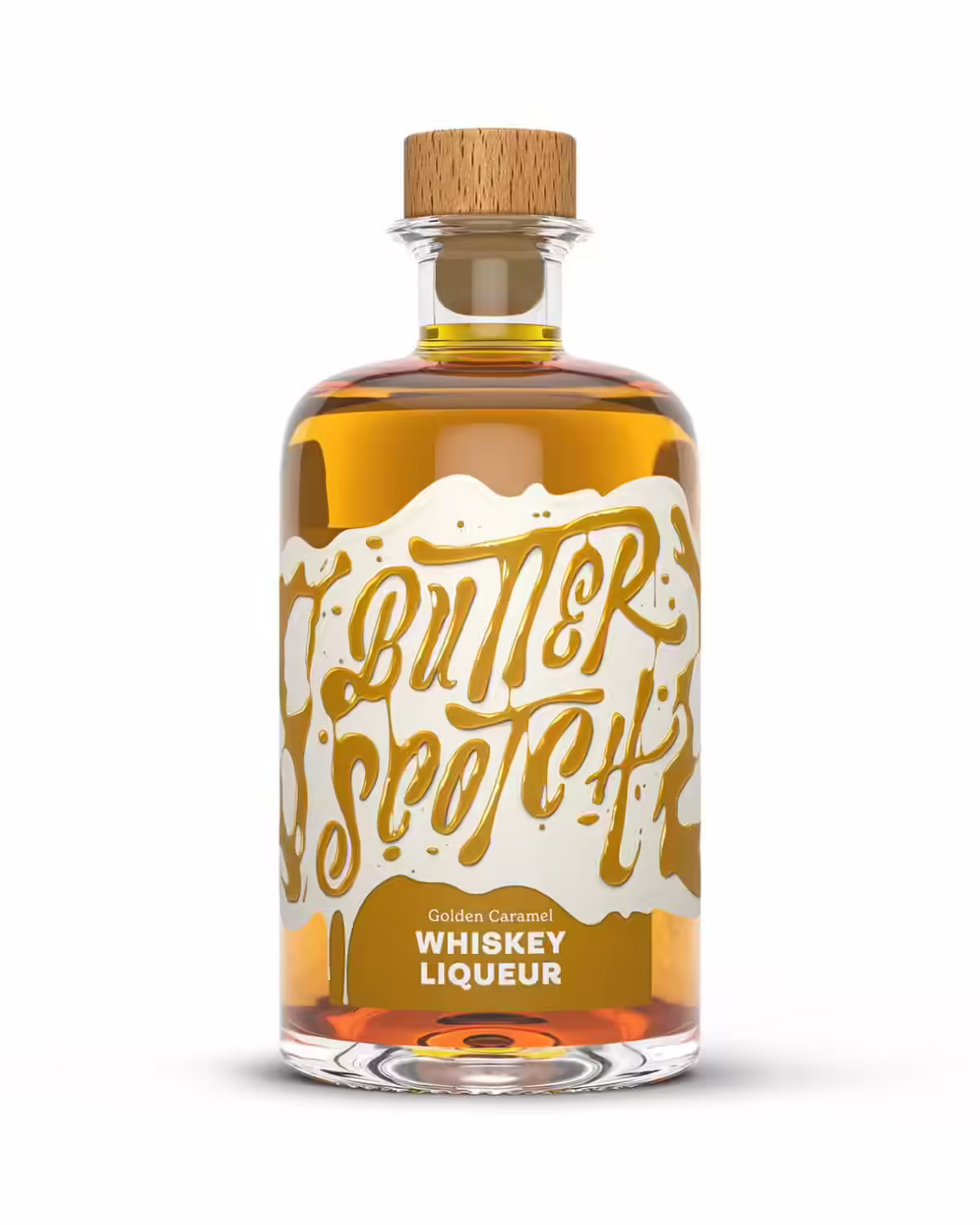 Butterscotch golden caramel whiskey Liqueur