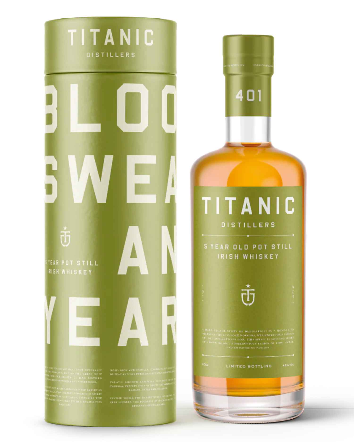 Titanic 5 Year Pot Still Irish Whiskey
